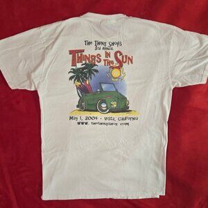 Vintage The Thing Shop Things in the Sun 2004 Shirt Size Large White San Diego